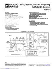 AD9773 datasheet.datasheet_page 1