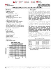 OPA627BP Datenblatt PDF