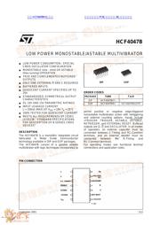 HCF4047BM1 datasheet.datasheet_page 1