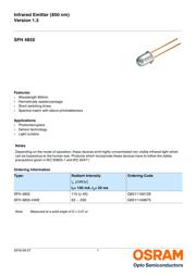 SFH 4855-VAW datasheet.datasheet_page 1