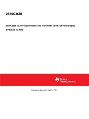 DS90C363BMT datasheet.datasheet_page 1