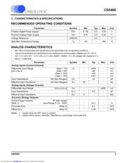 CS5466 datasheet.datasheet_page 5
