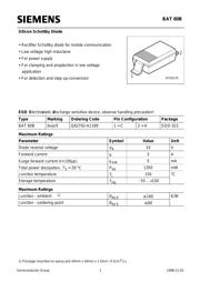 BAT60 数据规格书 1