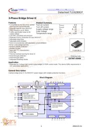 TLE6280 数据规格书 1