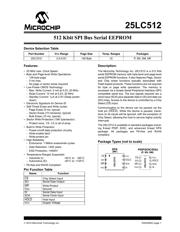 25LC512-E/SN Datenblatt PDF