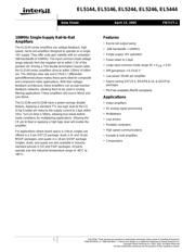 EL5244 datasheet.datasheet_page 1