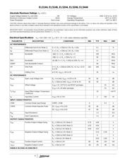 EL5244 datasheet.datasheet_page 4