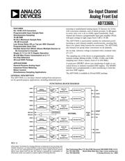 AD73360LARZ datasheet.datasheet_page 1