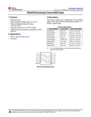 SN74HC00DR Datenblatt PDF