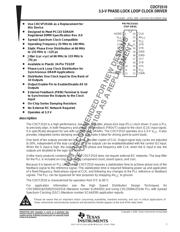 CDCF2510PWRG4 数据规格书 1