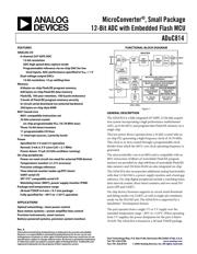 ADUC814ARUZ datasheet.datasheet_page 1