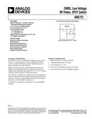 ADG751ARM 数据规格书 1