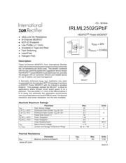 IRLML2502GTRPBF datasheet.datasheet_page 1