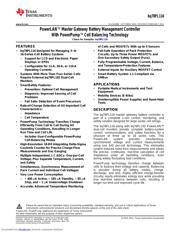 BQ78PL116EVM Datenblatt PDF