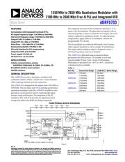 ADRF6703ACPZ-R7 数据规格书 1