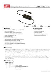 OWA-60U-12 datasheet.datasheet_page 1