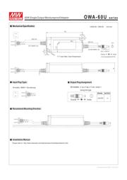 OWA-60U-12 datasheet.datasheet_page 5