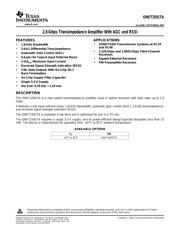 ONET2591TAYS datasheet.datasheet_page 1