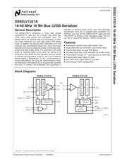 DS92LV1021AMSA/NOPB datasheet.datasheet_page 2