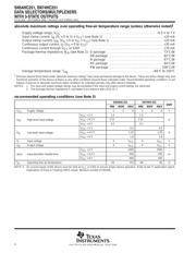 SN74HC251DBR datasheet.datasheet_page 4