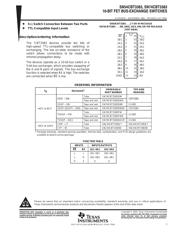 SN74CBT3383PW datasheet.datasheet_page 1