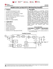 LMX2491RTWR 数据规格书 1