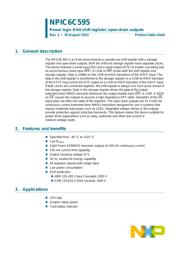 NPIC6C595BQ,115 datasheet.datasheet_page 1