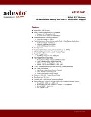 AT25SF041-SSHD-B 数据手册