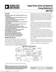 ADE7763ARS Datenblatt PDF