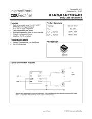 IRS4427STRPBF 数据手册