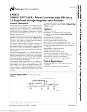 LM2672MX-12 数据规格书 1