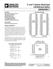 AD8509ARU datasheet.datasheet_page 1