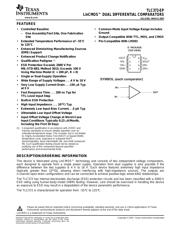 TLC372MDREP 数据规格书 1