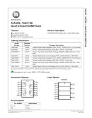 74AC00 datasheet.datasheet_page 1