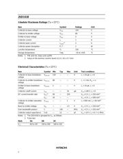 2SD1418 datasheet.datasheet_page 2