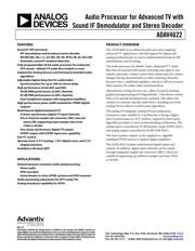 ADAV4622BSTZ datasheet.datasheet_page 1