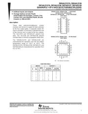 SN74ALS157ANSR datasheet.datasheet_page 1