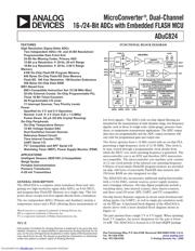 EVAL-ADUC824QS 数据规格书 1