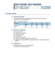 BLF184XRGQ datasheet.datasheet_page 1