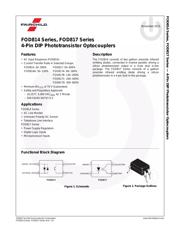 FOD817D3S datasheet.datasheet_page 1