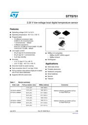 STTS751-1DP3F 数据规格书 1