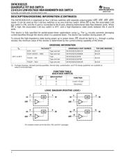 SN74CB3Q3125PWR 数据规格书 2