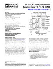 AD7656YSTZ-1 Datenblatt PDF