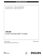 N74F240D datasheet.datasheet_page 1