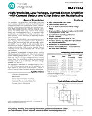 MAX9934FAUA+ datasheet.datasheet_page 1