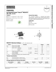 FDD5353 datasheet.datasheet_page 1