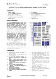 CC2431RTC Datenblatt PDF