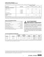 PCM1604PTG4 数据规格书 3