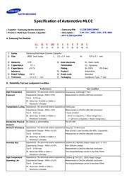 CL21B103KC65PNC 数据规格书 1