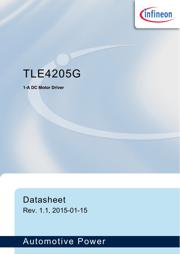 TLE 4205 G datasheet.datasheet_page 1